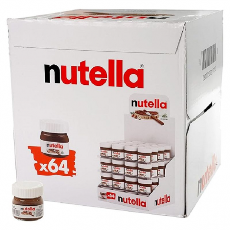 Nutellino 25g - 64 pots en verre