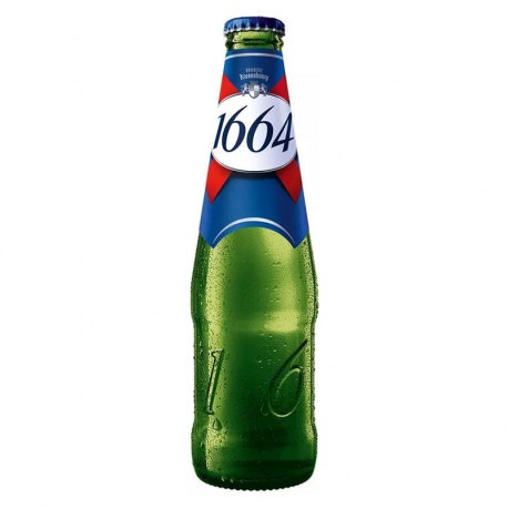 Lot 1664 blonde 12x25cl VP - 6 packs + 1 offert