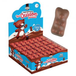 Oursons guimauve chocolat Cémoi - boîte de 140