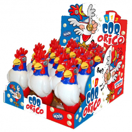 Coq Orico garni - boîte de 15