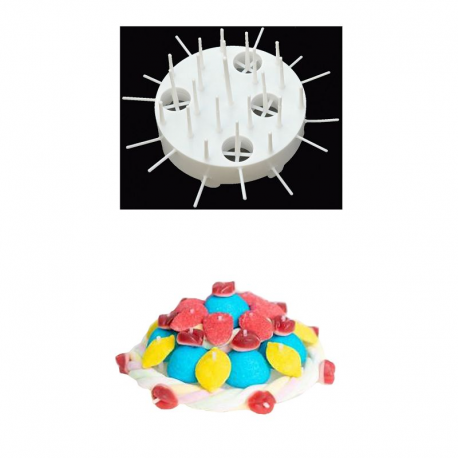 Support gâteau/tarte à bonbons 22cm - pièce