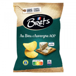 Chips Brets Bleu d'Auvergne 125g - 10 paquets