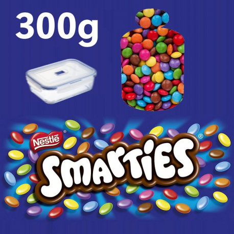 Smarties - boîte de 300g (tupper)