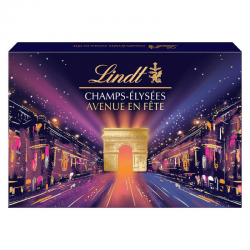 PRECOMMANDE Champs Elysées Edition enneigée Lindt - boîte de 161g