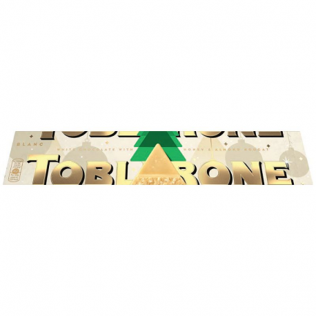PRECOMMANDE Toblerone au chocolat blanc - barre de 340g