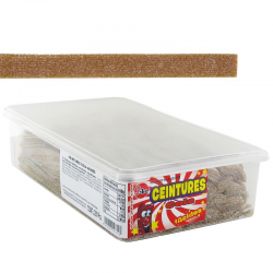 Ceintures acides Cola - boîte de 200