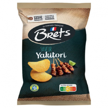 Chips Brets Yakitori 125g - 10 paquets