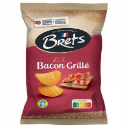 Chips Brets bacon grille 125g - 10 paquets