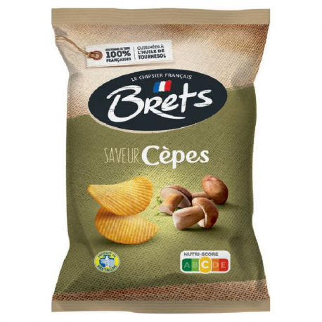 Chips Brets aux Cèpes 125g - 10 paquets