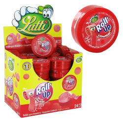 Roll up fraise Lutti - 24 boîtes