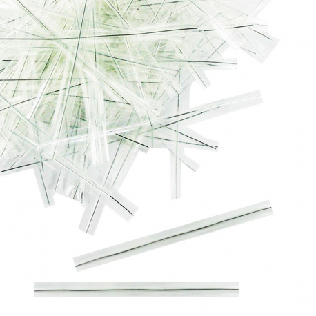 Attache-sachets 9cm incolore - 2000 liens