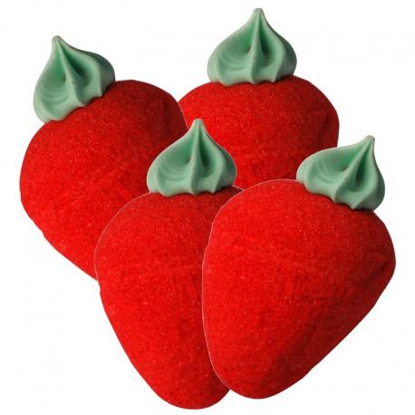 Fraises en guimauve - 300 pièces