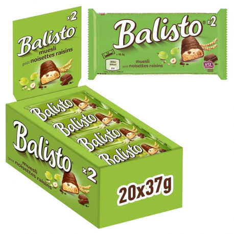 Balisto Muesli 37g - boîte de 20