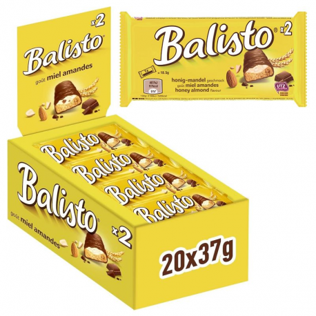 Balisto Miel & Amande 37g - boîte de 20