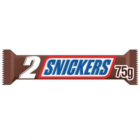 Snickers 2 packs King Size 75g - boîte de 24