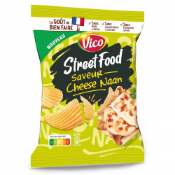 Chips Street Food Cheese Nan 120g - 10 paquets