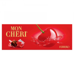 Mon Chéri cerises liqueurs par 16 - boîte de 168g