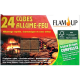 Allume feu naturel bois compressé - 24 cubes