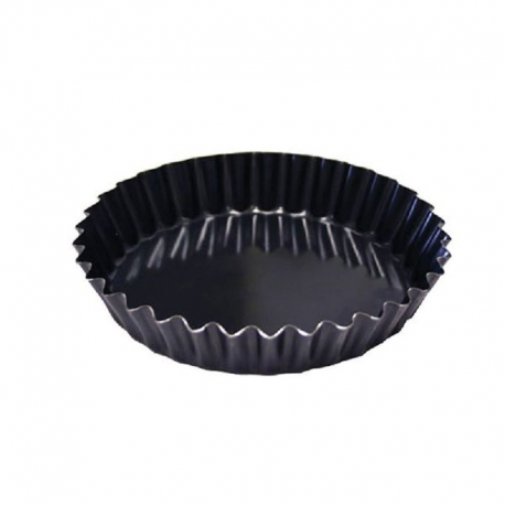 Moule à tartelette 11cm cannelé et évasé De Buyer