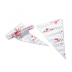 Rouleau 20 poches 40cm jetables De Buyer