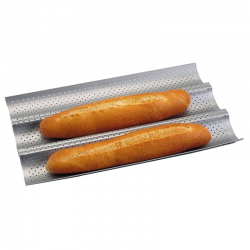 Moule à baguettes (tuiles, viennois, ...) silver top 38cm Patisse