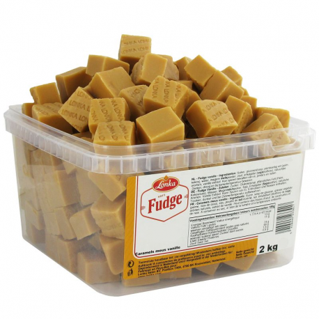 Caramels Fudge vanille - tubo de 2kg