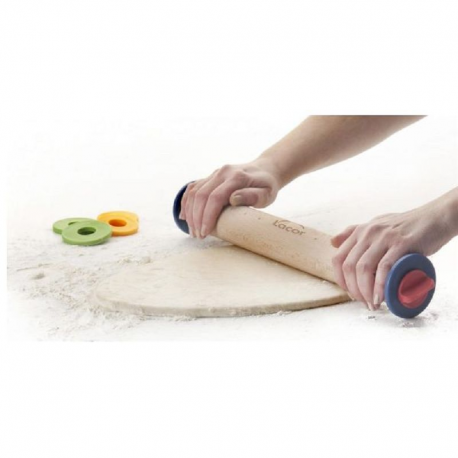 Rouleau à pâtisserie avec anneaux Lacor HETRE