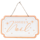 Pancarte en bois Joyeux Noël - pièce