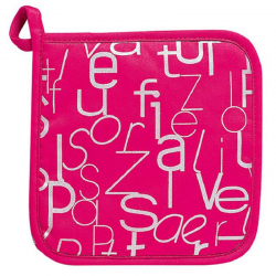 Manique sel & poivre Winkler FUCHSIA