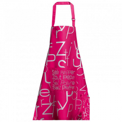 Tablier sel & poivre Winkler FUCHSIA
