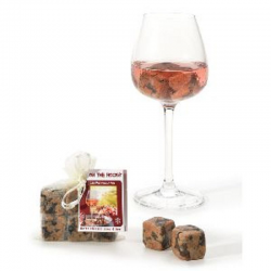 Lot de 6 glaçons - On the rocks GRANIT ROSE de Bretagne