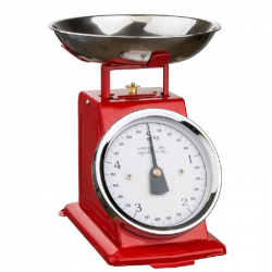 Balance mécanique 5kg - Ogoliving ROUGE