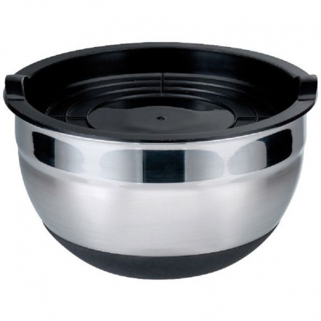 Bol pâtissier 20cm + couvercle Baumalu ACIER