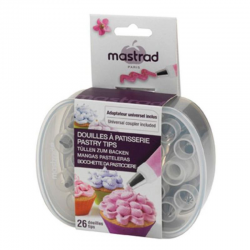 Douilles Mastrad INOX - coffret de 26 assorties