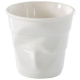 Gobelet froissé 8cl Revol BLANC