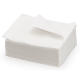 Serviettes blanches 30x30cm 1 Pli - 200 pièces