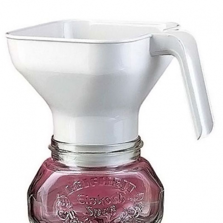 Entonnoir Leifheit plastique alimentaire BLANC