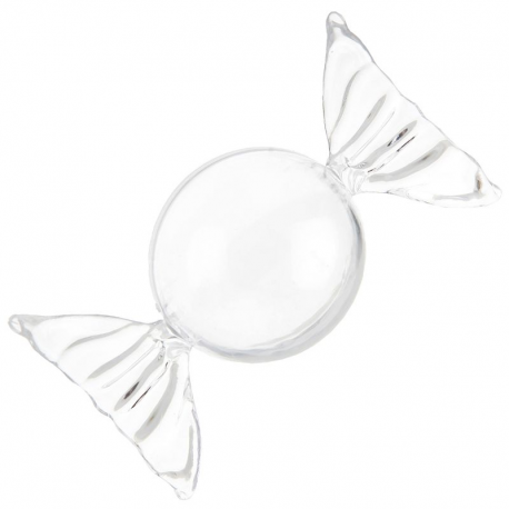 Boîte bonbon transparente GM - pièce