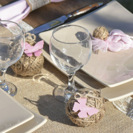 Boules Corde NATUREL - 10 pièces assorties