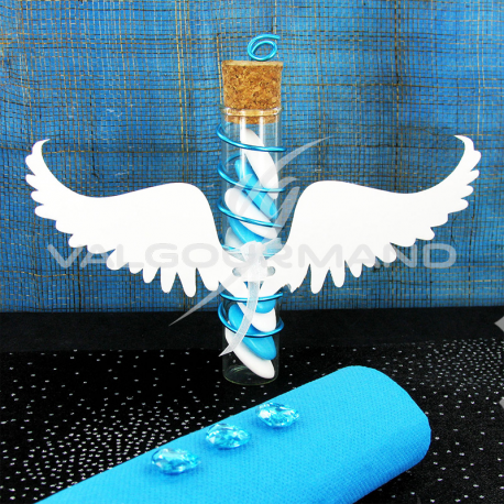 Ailes d'ange cartonnées - 6 pièces