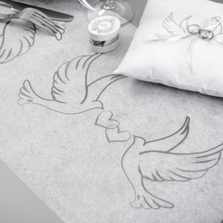 Chemin de table Colombes - pièce