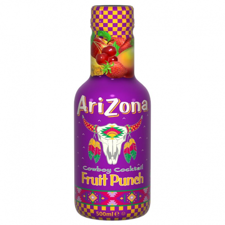 Arizona cowboy Fruit Punch Pet 50cl - 6 bouteilles