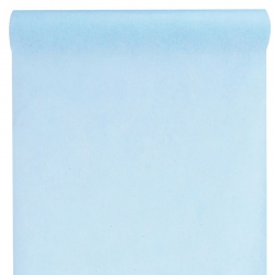 Chemin de table Intissé 30CM x 10M BLEU CIEL - pièce