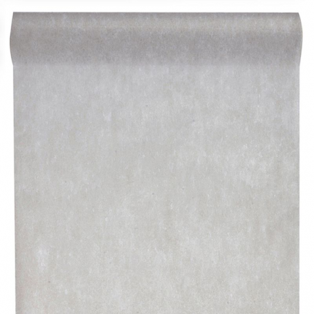 Chemin de table Intissé 30CM x 10M GRIS