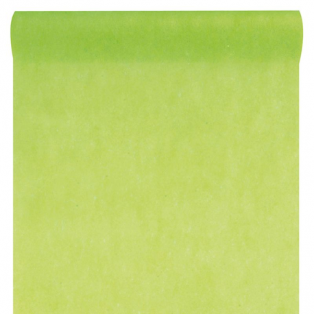 Chemin de table Intissé 30CM x 10M VERT - pièce