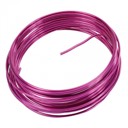 Fil de métal Déco FUCHSIA - pièce