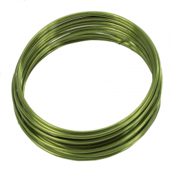 Fil de métal Déco VERT - pièce