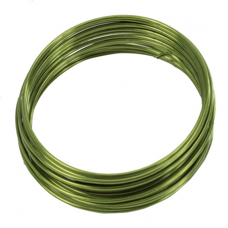 Fil de métal Déco VERT - pièce
