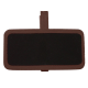 Mini ardoises Rectangulaire sur pince CHOCOLAT - 12 pièces