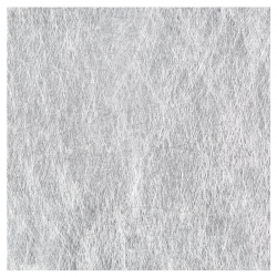 Nappe rectangulaire Fanon en intissé ARGENT - pièce